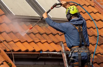 Démoussage et hydrofuge de toiture à Chooz